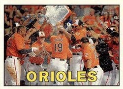 2016 Topps Heritage Base Set Baltimore Orioles #341 card