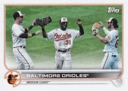 2022 Topps Mini Base Set Baltimore Orioles #465 card