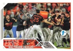 2023 Topps 1st Edition Base Set Baltimore Orioles #112 card