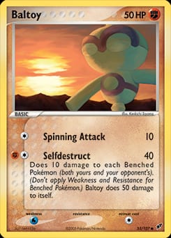 Deoxys Baltoy #53 card