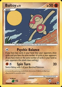 Great Encounters Baltoy #60 card