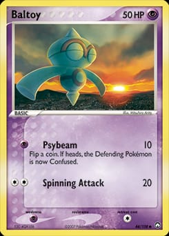 Power Keepers Baltoy #44 card