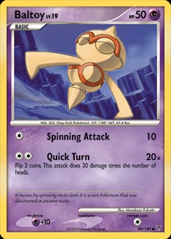 Supreme Victors Baltoy #89 card