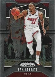 2019-20 Panini Prizm Base Set Bam Adebayo #144 card