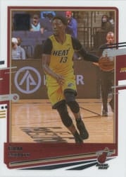 2020-21 Clearly Donruss Base Set Bam Adebayo #30 card