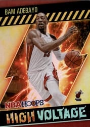 2020-21 Hoops High Voltage Bam Adebayo #20 card