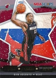 2020-21 Hoops Winter Lights Camera Action Bam Adebayo #3 card