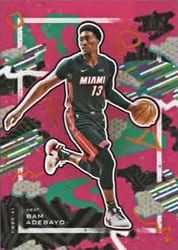 2020-21 Panini Court Kings Base Set Bam Adebayo #20 card