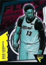 2020-21 Panini Flux Flux Appeal Bam Adebayo #24 card