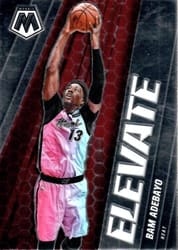 2020-21 Panini Mosaic Elevate Bam Adebayo #17 card