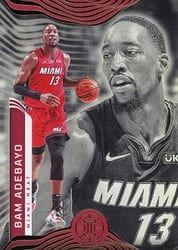 2021-22 Panini Illusions Base Set Bam Adebayo #62 card