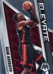 2021-22 Panini Mosaic Elevate Bam Adebayo #7 card