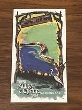 2024 Topps Allen & Ginter Swamp Creatures Mini Banded Watersnake #SC-11 card