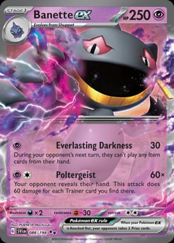 2023 Scarlet & Violet Banette ex #88 card