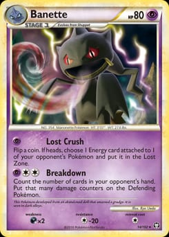 2010 HS—Triumphant Banette #14 card