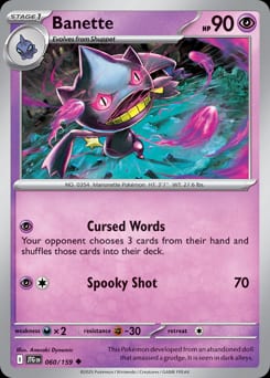 Journey Together Banette #60 card
