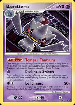 2009 Platinum Banette #19 card