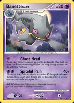 Secret Wonders Banette #23 card