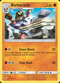 Forbidden Light Barbaracle #67 card