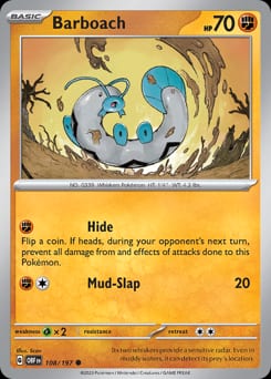 Obsidian Flames Barboach #108 card