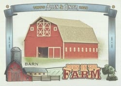 2020 Topps Allen & Ginter Down on the Farm Barn #DF-BA card