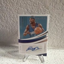 2020-21 Panini Immaculate Collection Heralded Signatures Baron Davis #HS-BDV card