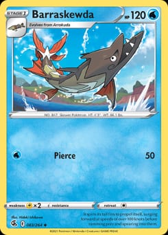Fusion Strike Barraskewda #83 card