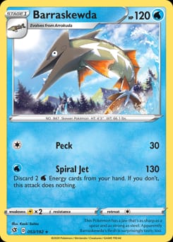 Rebel Clash Barraskewda #53 card