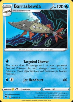 Vivid Voltage Barraskewda #42 card