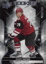 2019-20 SPx Base Set Barrett Hayton #53 card
