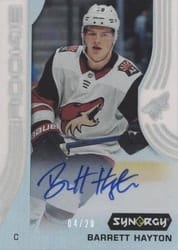 2019-20 Upper Deck Synergy Base Set Barrett Hayton #86 card