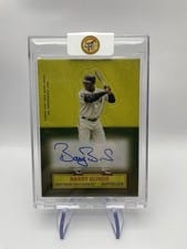 2025 Topps Archives 1964 Topps Stand-Ups Autographs Barry Bonds #64SUA-BB card