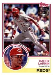 2018 Topps 1983 Topps Baseball 35th Anniversary Barry Larkin #83-57 card