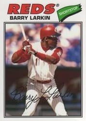 2018 Topps Archives Base Set Barry Larkin #192 card