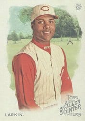 2019 Topps Allen & Ginter Base Set Barry Larkin #395 card