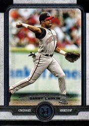 2019 Topps Museum Collection Base Set Barry Larkin #28 card