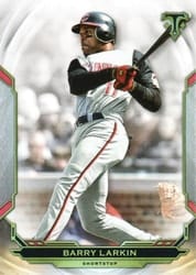 2019 Topps Triple Threads Base Set Barry Larkin #63 card