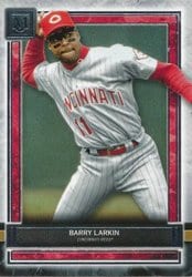 2020 Topps Museum Collection Base Set Barry Larkin #88 card