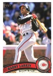 2021 Topps Archives Base Set Barry Larkin #250 card