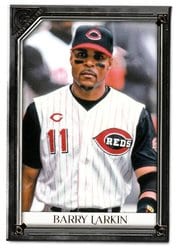 2021 Topps Gallery Base Set Barry Larkin #89 card