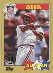2022 Topps 1987 Topps Baseball All-Stars Barry Larkin #87AS-25 card