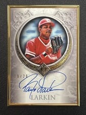 2022 Topps Transcendent Collection Autographs Barry Larkin #TCA-BL card