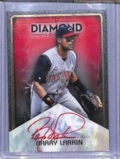 2023 Topps Diamond Icons Autographs Barry Larkin #AC-BL card