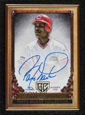 2023 Topps Gilded Collection Gallery of Gold Autographs Barry Larkin #GOG-BL card