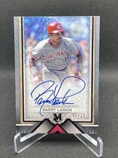 2023 Topps Museum Collection Archival Autographs Barry Larkin #AA-BL card