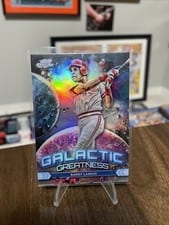 2024 Topps Cosmic Chrome Galactic Greatness Barry Larkin #GG-22 card