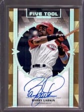 2024 Topps Five Star Five Tool Phenom Autographs Barry Larkin #FTP-BL card