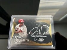 2024 Topps Five Star Silver Signatures Autographs Barry Larkin #SS-BL card