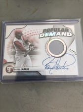2024 Topps Pristine Popular Demand Autograph Relics Barry Larkin #DPAR-BL card