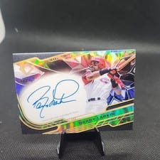 2025 Topps Diamond Icons Icons Chrome Autographs Barry Larkin #ACC-BL card